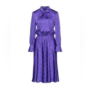 Elegant Designer Purple Women's Dress